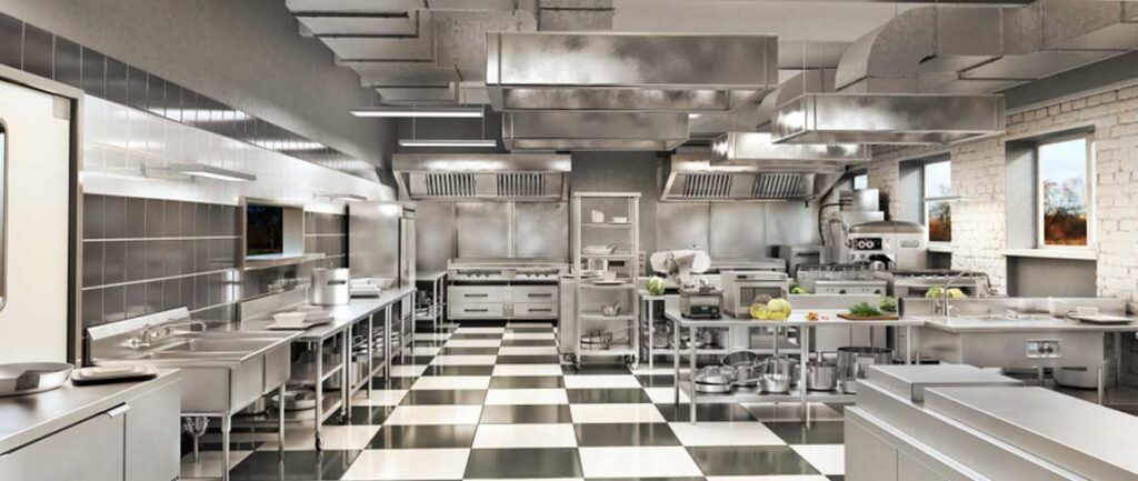 Fotografía de las cocinas de Abensac SCA